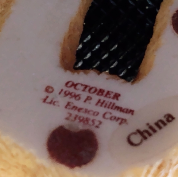 Cherished Teddies Lot of 2 October and December Birthstone Bear - Picture 7 of 13